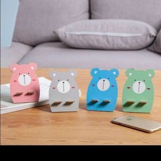 Đế điện thoại gỗ nhiều mẫu mix đế kê điện thoại