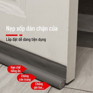 NẸP XỐP DÁN CHẶN CỬA GẤP GỌN - NẸP XỐP DÁN GIÁ SỈ