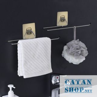 THANH INOX DÁN TƯỜNG, GIÁ TREO KHĂN GIẤY CUỘN, KHĂN LAU BẾP, GIẤY VỆ SINH, CUỘN MÀNG BỌC THỰC PHẨM - KỆ TREO GIẤY CUỘN DÁN TƯỜNG GIÁ SỈ