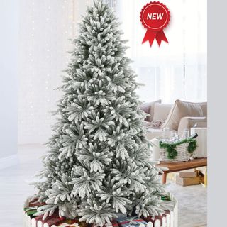 Cây thông noel tán dày đủ size 1m2-4m5-12m3 TẶNG kèm sợi kim tuyến + ngôi sao + đế giấy trang trí