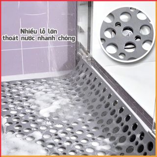 THẢM SILICON DẠNG LƯỚI CÓ GIÁC HÚT LÓT SÀN NHÀ VỆ SINH, BỂ BƠI, SÂN VƯỜN CHỐNG TRƠN TRƯỢT, AN TOÀN SỨC KHỎE - THẢM LƯỚI SILICON CHỐNG TRƯỢT GIÁ SỈ