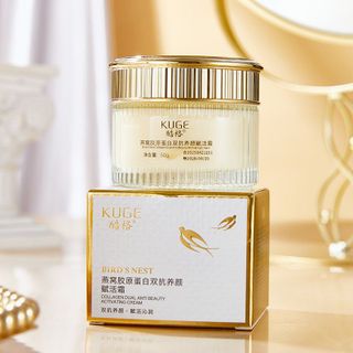 Kem dưỡng KUGE Tổ Yến Collagen 50g – Dưỡng trắng, phục hồi, chống lão hóa, cấp ẩm và làm săn chắc da
