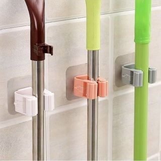 MÓC TREO CHỔI, CÂY LAU DÁN TƯỜNG ĐA NĂNG - MÓC TREO CHỔI GIÁ SỈ