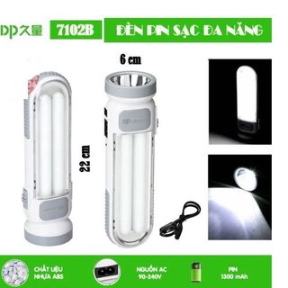 ĐÈN PIN SIÊU SÁNG 3 CHẾ ĐỘ DP 7102B