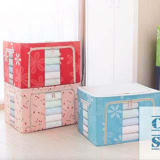 HỘP VẢI, TÚI VẢI ĐỰNG ĐỒ, QUẦN ÁO, CHĂN MÀN CÓ KHUNG THÉP - HỘP ĐỰNG CHĂN MÀN KHUNG SẮT GIÁ SỈ