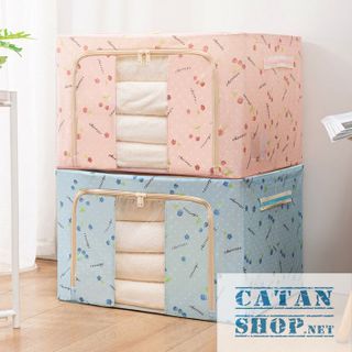 HỘP VẢI, TÚI VẢI ĐỰNG ĐỒ, QUẦN ÁO, CHĂN MÀN CÓ KHUNG THÉP - HỘP ĐỰNG CHĂN MÀN KHUNG SẮT GIÁ SỈ