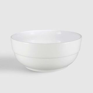 SET 10 TÔ SỨ TRẮNG CÓ NGẤN SIZE 6