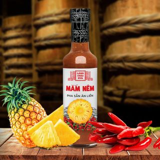 [Combo 2 chai thuỷ tinh 300g] Mắm nêm pha sẵn cao cấp Làng Chài Xưa, nguyên liệu tươi, thơm ngon đặc biệt