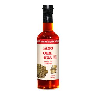 [Combo 3 chai] Nước Mắm Nhỉ truyền thống nhãn đỏ 30 độ đạm Làng Chài Xưa chai thủy tinh 500ml tinh cốt từ cá cơm tươi