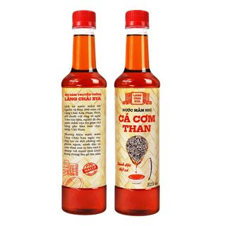 [TẶNG 1 NƯỚC TƯƠNG 125ML] Thùng 6 chai 3 THAN 3 TÔM BIỂN Nước Mắm Nhỉ Làng Chài Xưa Chai Nhựa 525ml