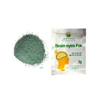 Cốm bổ não Brain Eyes For giúp hỗ trợ tốt cho não bộ và thị lực hộp 30 gói