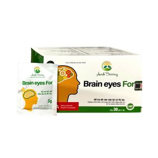 Cốm bổ não Brain Eyes For giúp hỗ trợ tốt cho não bộ và thị lực hộp 30 gói