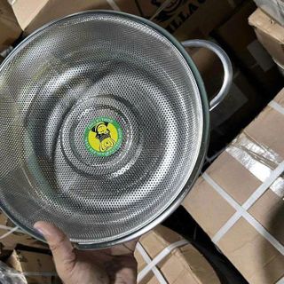 RỔ INOX 2 QUAI HÀNG ĐẸP SIZE 22CM