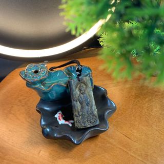 [LIVE] Mặt trầm hương Kì Hải Nam cận chìm khắc hình Quan Âm Bồ Tát 130