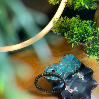 Vòng tay trầm hương Kì Hải Nam chìm nước hạt tròn 5li tay nữ 045