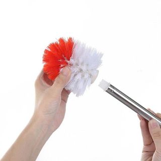 SET 10 CHỔI CỌ TOILET BỒN CẦU CÁN INOX