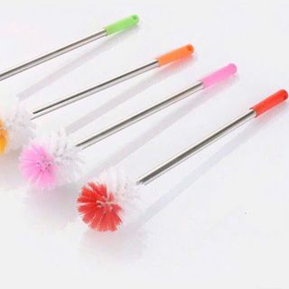 SET 10 CHỔI CỌ TOILET BỒN CẦU CÁN INOX