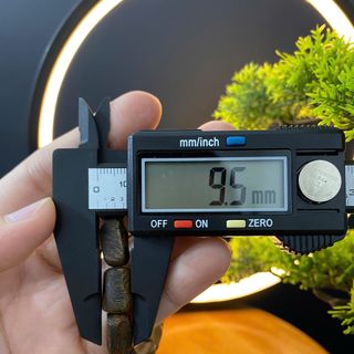 [LIVE] Vòng tay trầm hương Kì Hải Nam chìm nước 9li nặng 10g đen dầu 038