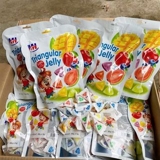 Thạch Tam Giác Trái Cây 300g (Thùng 30 Gói)