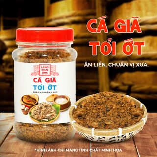 [Combo 3 hủ] Cá giã tỏi ớt Làng Chài Xưa loại đặc biệt ăn liền, chuẩn vị xưa đậm đà ăn kèm cơm nóng cháo trắng rất ngon