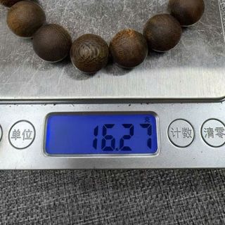 Vòng tay trầm hương hạt tròn Kì Hải Nam nặng gram dầu nâu vàng mùi thơm ngọt thanh khiết 025
