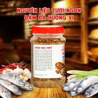 [Hủ 70g] Cá giã tỏi ớt Làng Chài Xưa loại đặc biệt ăn liền, chuẩn vị xưa đậm đà ăn kèm cơm nóng cháo trắng rất ngon