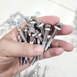 Ốc đầu trụ inox 304 mẫu v3 đủ size 6-8-10