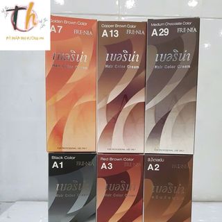 Kem Nhuộm Tóc Berina Đủ Màu Hàng Thái Lan Và Công Ty