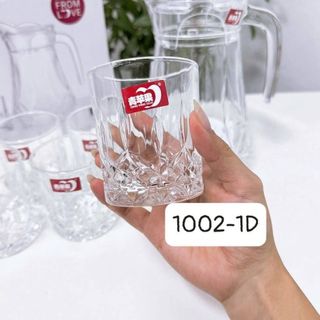 Bộ bình 6 cốc thủy tinh HH1002-1D/L7 ( THÙNG 6B)
