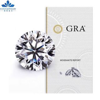 HỘT XOÀN MỸ MOSSANITE CÓ GIẤY KIỂM ĐỊNH GRA CÓ SẴN ĐỦ LY