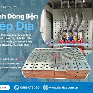 Dây đồng bện tiếp địa/ Dây tiếp địa thang máng cáp/ Thanh đồng bện tiếp địa máy/ Tiếp địa máng cáp