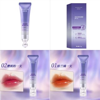 Son dưỡng môi Hanjilian dưỡng ẩm làm hồng môi tự nhiên – Giảm thâm môi, giữ ẩm mềm mịn (2 màu: 01 Cam Nhạt & 02 Hồng Đào) – 10g