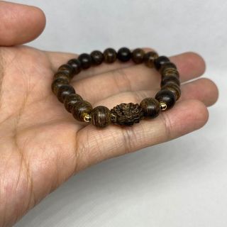 Vòng sánh chìm đeo tay nữ mix charm hoa sen bi mạ vàng 6mm 8mm mùi thơm thanh dịu nhẹ nhàng 007