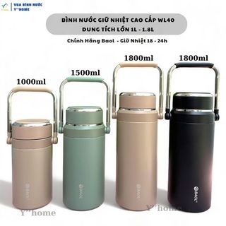 BGN Bình Giữ Nhiệt WL40 - 1800ml (THÙNG 20C)