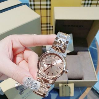 ĐỒNG HỒ NAM NỮ CAO CẤP BUBBERI  MẶT SAPHIRE DÂY SỌC LẺ SIZE