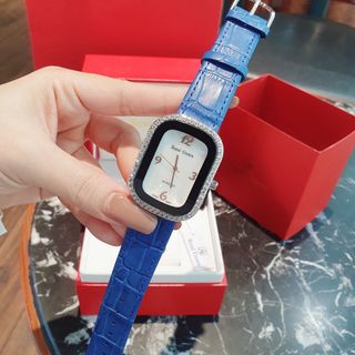 SIÊU RẺ ĐỒNG HỒ NỮ CAO CẤP MÁY VÀNG RODAL DÂY DA MẶT CN XÀ CỪ