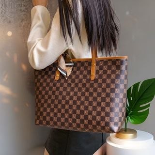 TÚI XÁCH NỮ CÔNG SỞ W619 KÈM KHĂN LỤA – THANH LỊCH, SANG TRỌNG, CỰC CHUẨN QUÝ CÔ - WINNIE HOUSE