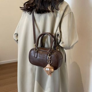 TÚI XÁCH NỮ DÁNG BẦU DA NHĂN W618 – NHỎ GỌN, SANG TRỌNG DỄ PHỐI MỌI SET ĐỒ - WINNIE HOUSE