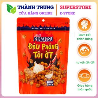 Thùng 20 gói Snack đậu phộng Pinattsu Oishi đậu phộng da cá giòn giòn ngon nhứt nách gói 80g