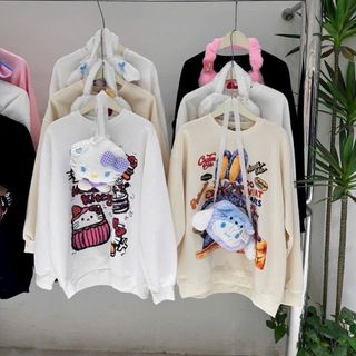 Áo nỉ + túi phụ kiện