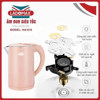 ẤM SIÊU TỐC LADOMAX HA- 816