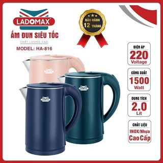 ẤM SIÊU TỐC LADOMAX HA- 816