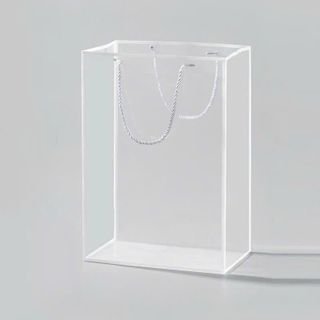 TÚI QUÀ DỌC DÂY BỆN MIKA KÍNH (24.5x15x35)cm