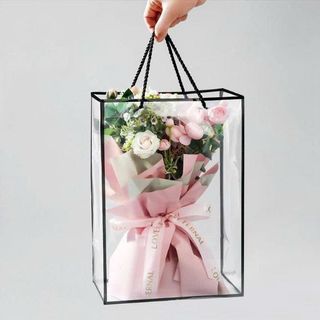 TÚI QUÀ DỌC DÂY BỆN MIKA KÍNH (24.5x15x35)cm