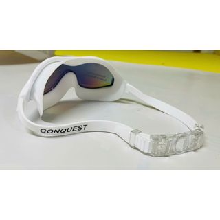 Kính Bơi Thời Trang CONQUEST Tráng Gương Kèm Bịt Tai -Dành cho trẻ em người lớn trên 30kg