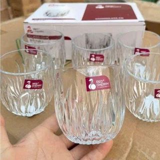 BỘ 6 LY THỦY TINH CHERRY 280ML XM21A