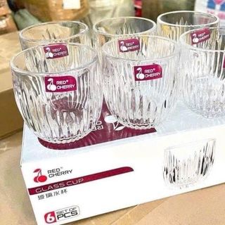 BỘ 6 LY THỦY TINH CHERRY 280ML XM21A