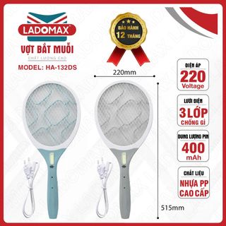VỢT MUỖI CAO CẤP LADOMAX HA- 132DS