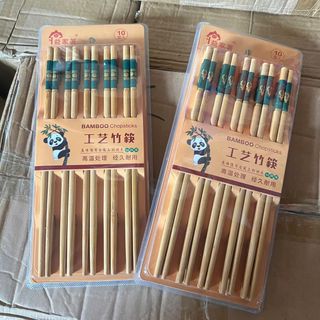 Vĩ 10 đôi đũa tre Bamboo