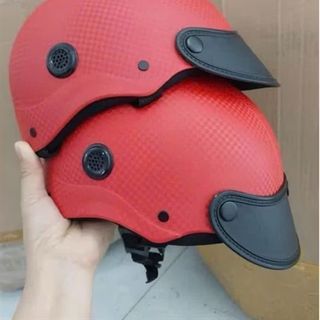 NÓN SƠN CÓ LỖ THÔNG GIÓ - MẪU VÂN CARO